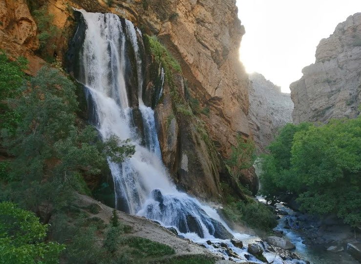 Ab Sefid Waterfall, Iran